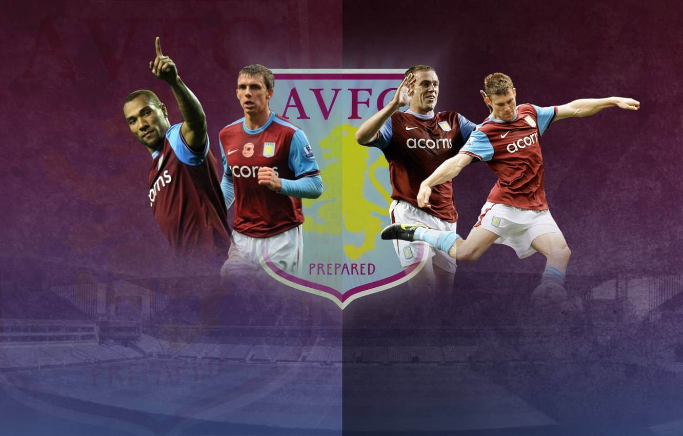 Aston Villa FC Players Wallpaper