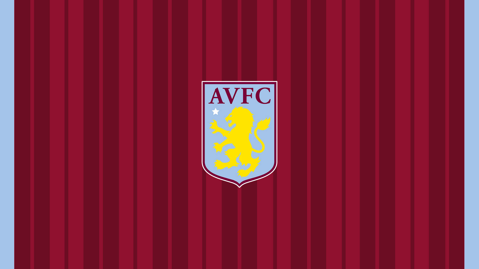 Aston Villa FC Striped Wallpaper