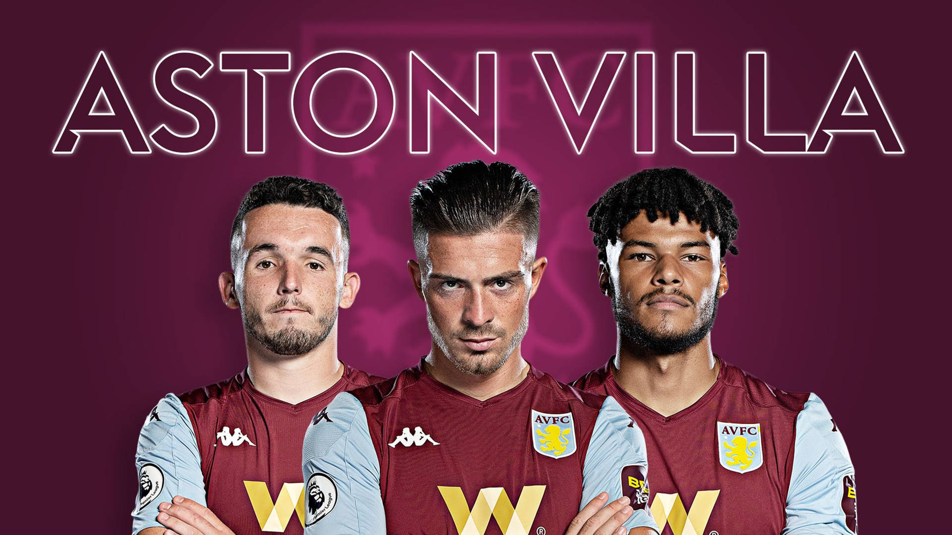Aston Villa Fc Trio Wallpaper