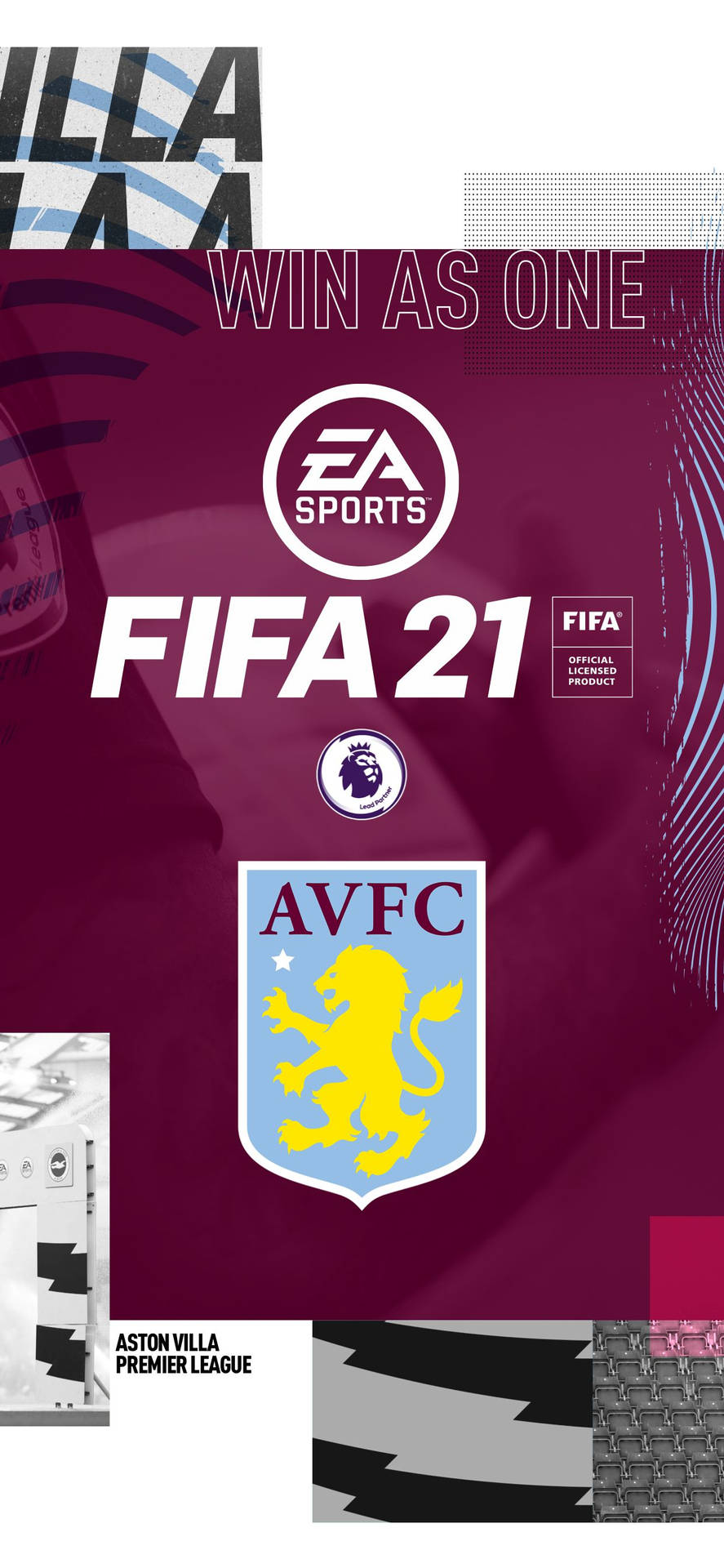 Aston Villa's Poster on FIFA 21 Wallpaper