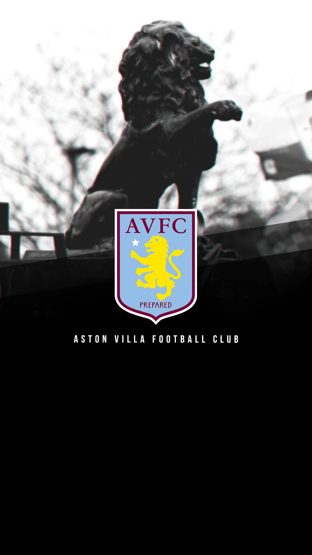 Aston Villa kit home 2019-20 iPhone wallpaper