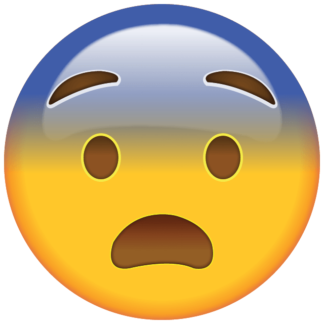 Astonished Face Emoji PNG