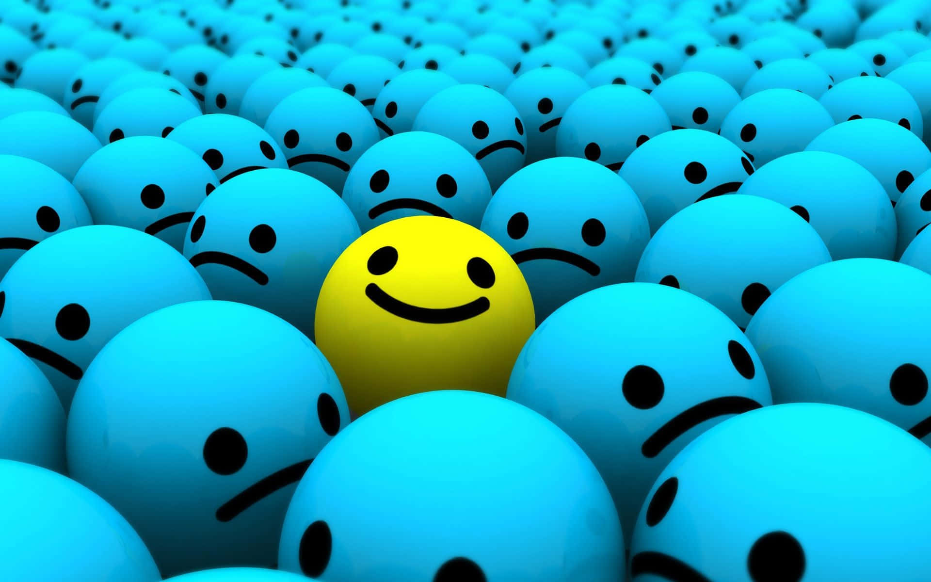 Emanating Joy - The Happy Smile Ball Wallpaper
