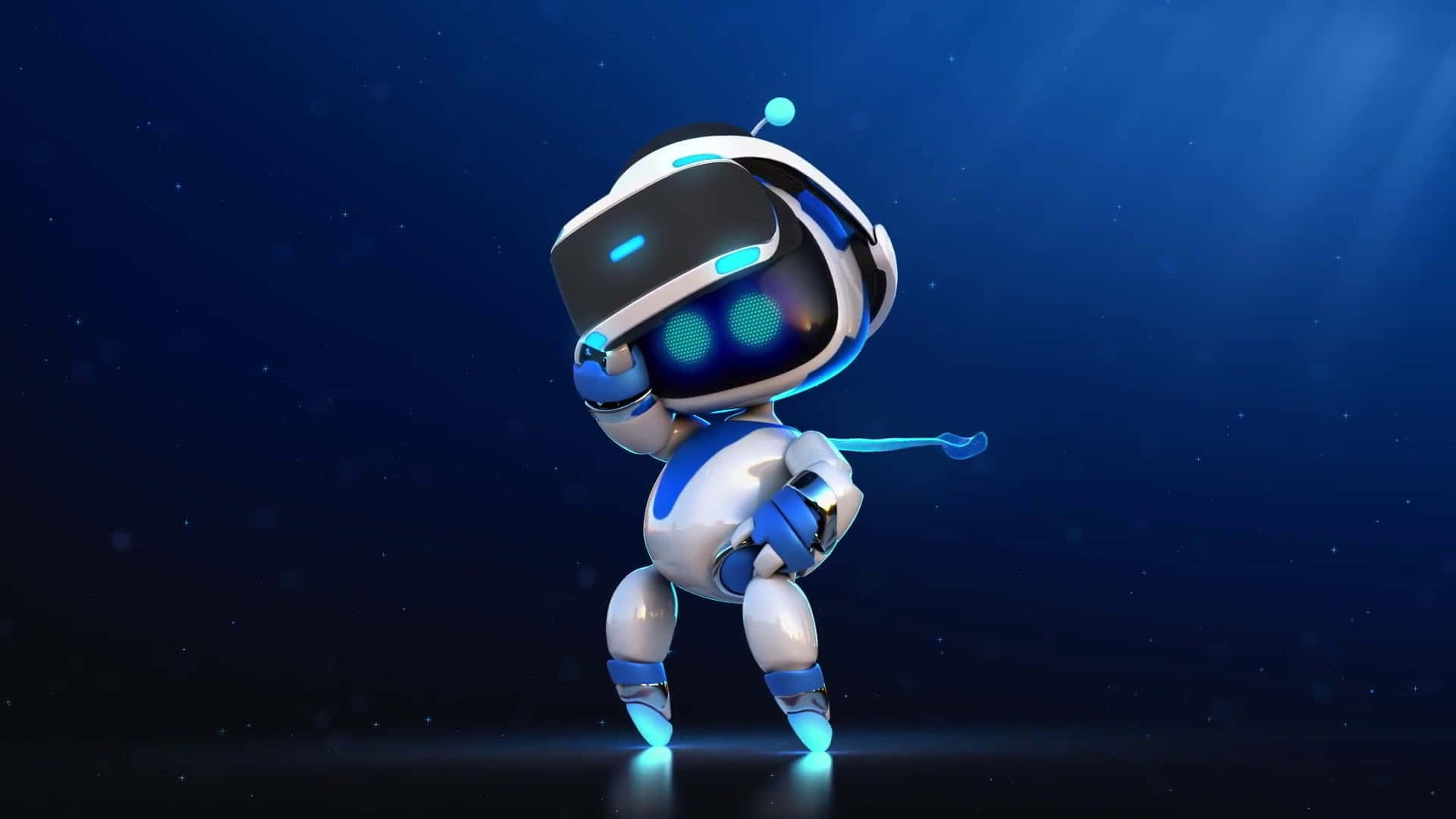 Astro Bot Dancing Pose Wallpaper