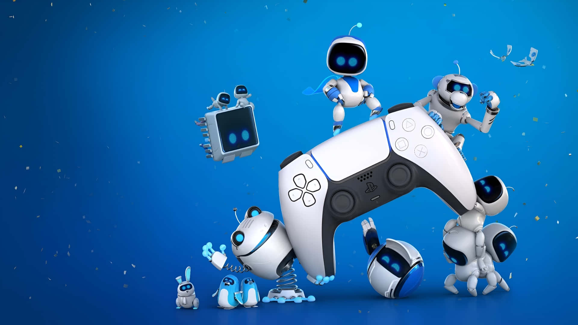 Astro Bot Gaming Adventure Wallpaper