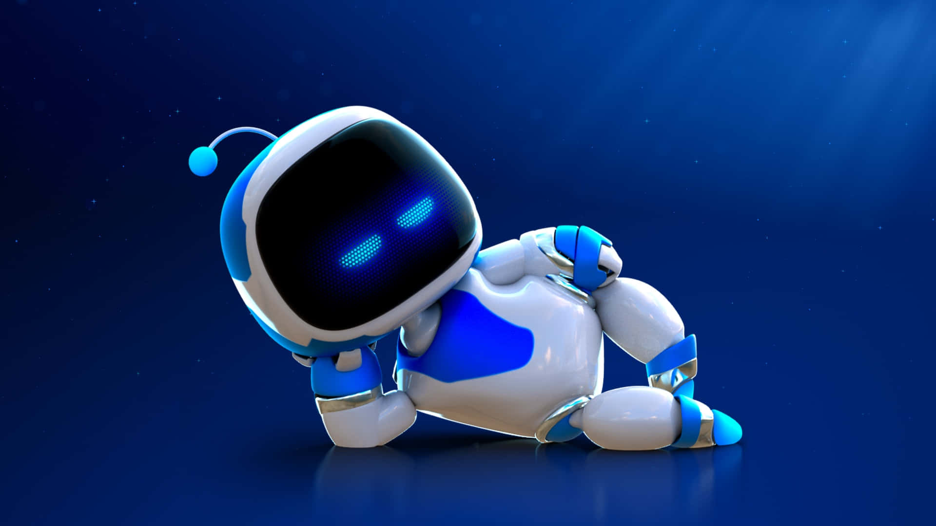 Astro Bot Relaxing Pose Wallpaper