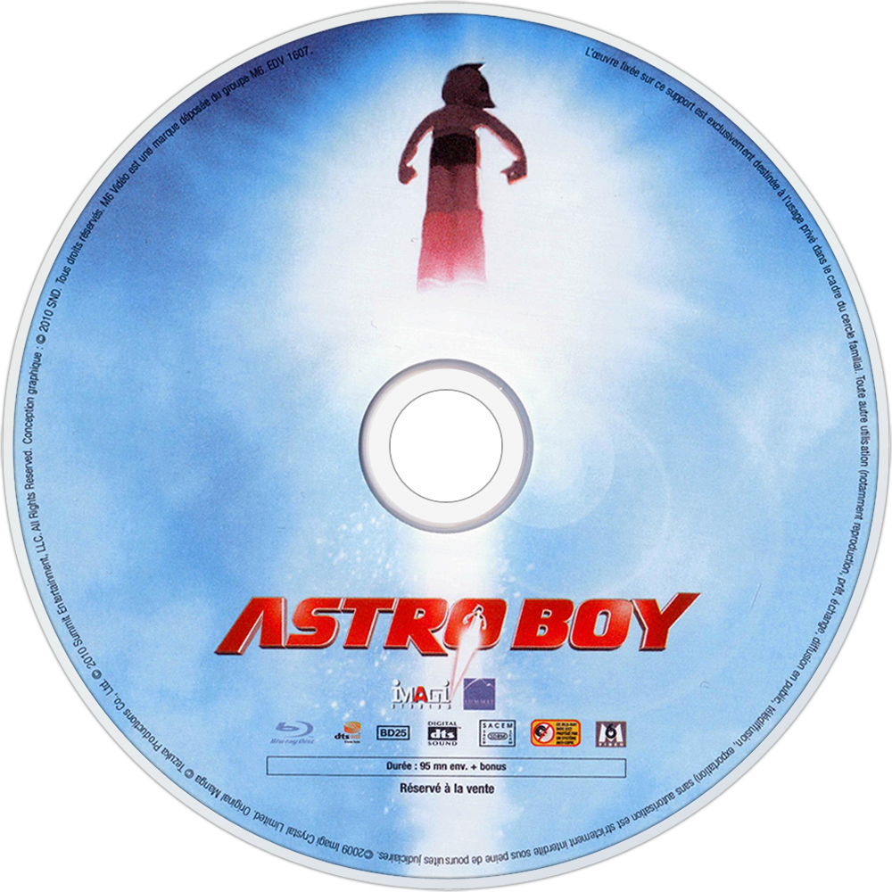 Astro Boy D V D Cover Art PNG