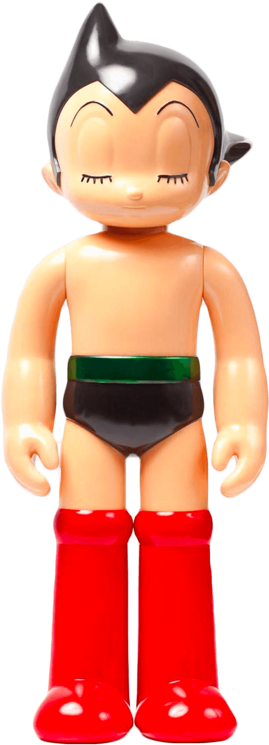 Astro Boy Figure Standing PNG