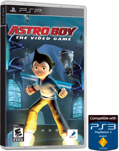 Astro Boy P S P Video Game Cover PNG