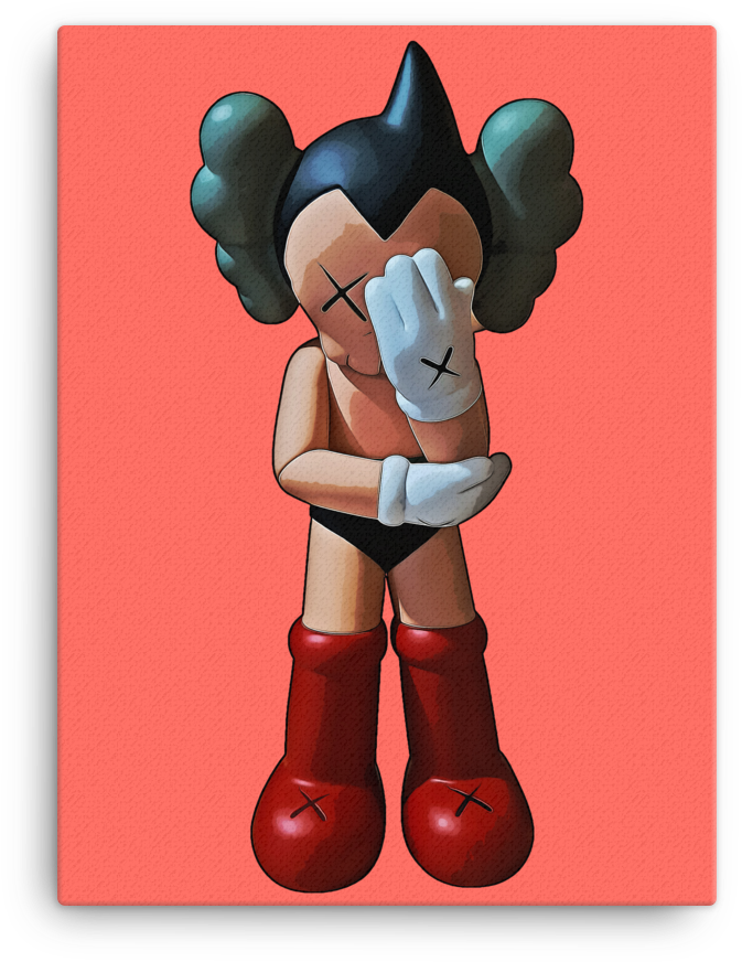 Download Astro Boy Sad Pose | Wallpapers.com