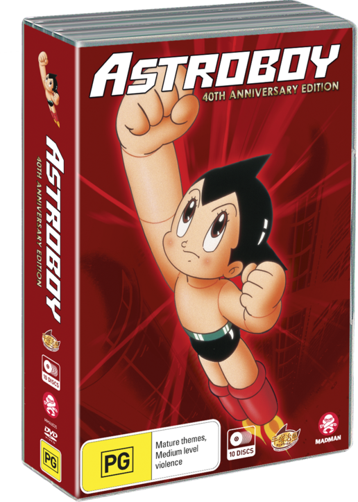 Astro Boy40th Anniversary Edition D V D Set PNG