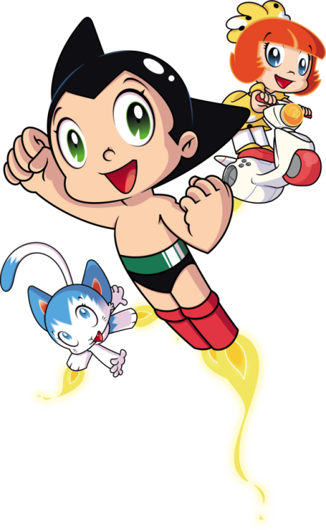 Astro Boyand Friends PNG