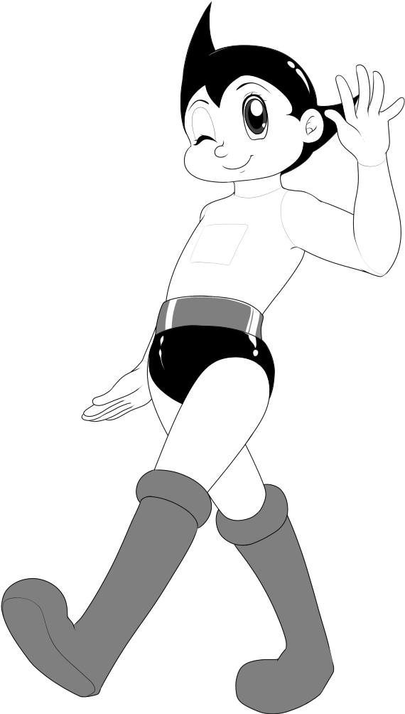 Astro_ Boy_ Waving_ Hello PNG