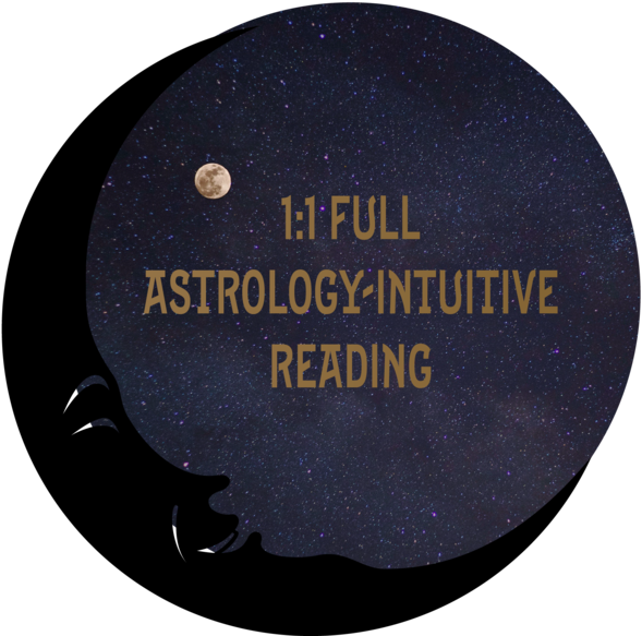 Astrology Intuitive Reading Advertisement PNG