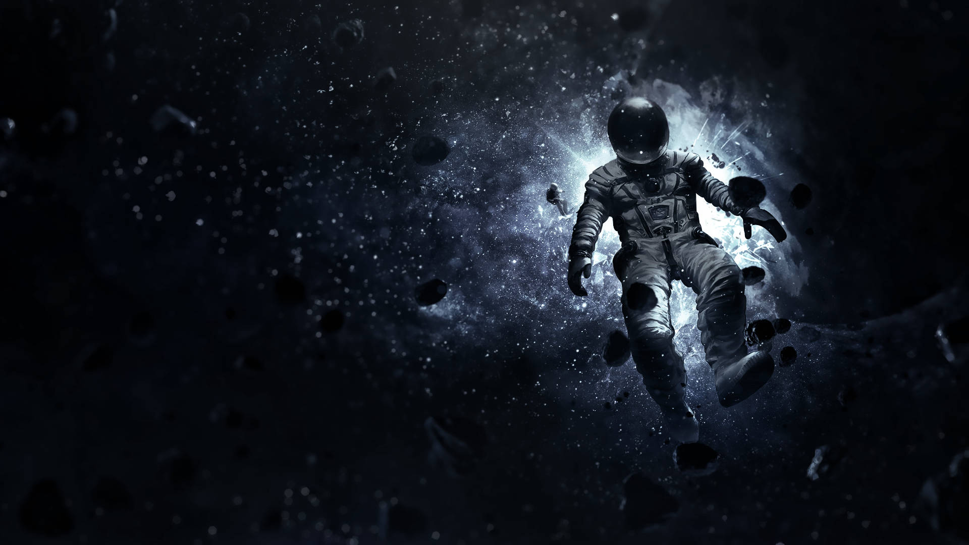 Astronaut Aesthetic Floating In Space