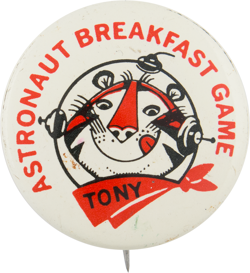 Astronaut Breakfast Game Tony Pin PNG