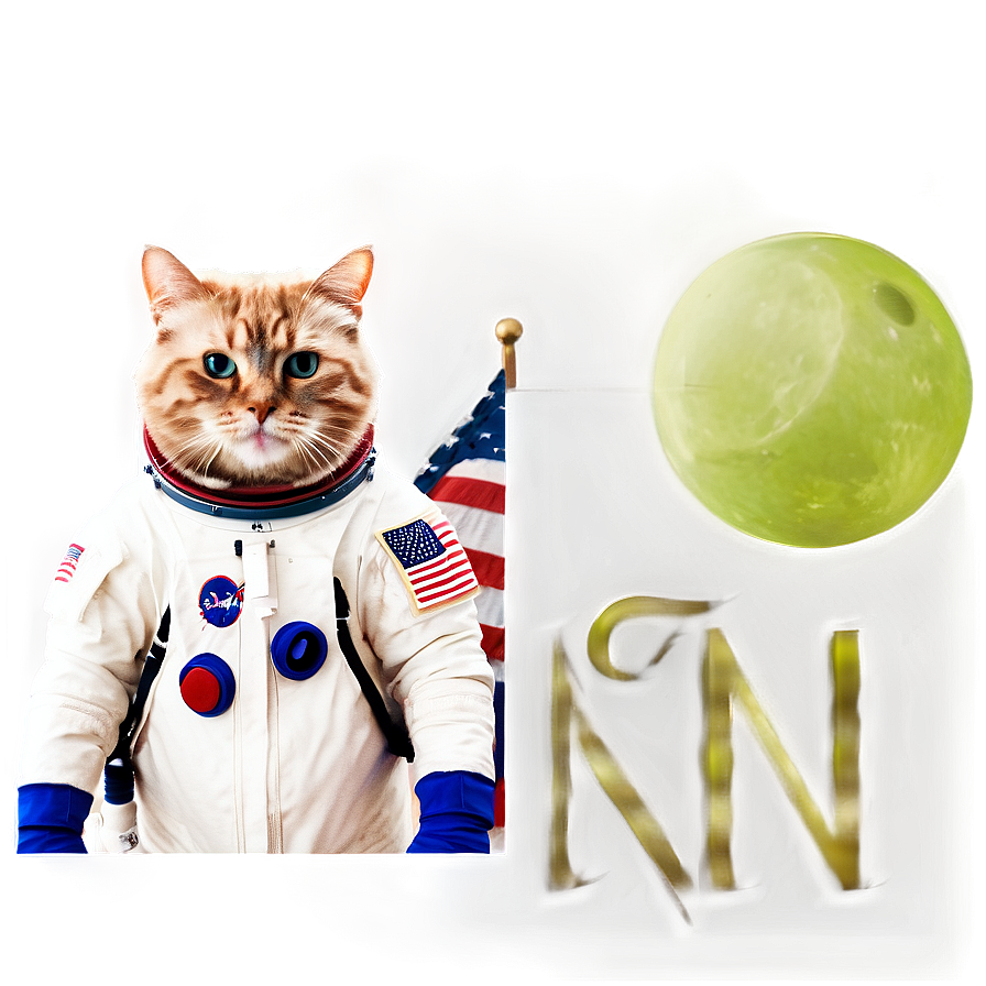 Astronaut Cat Png Rrw78 PNG