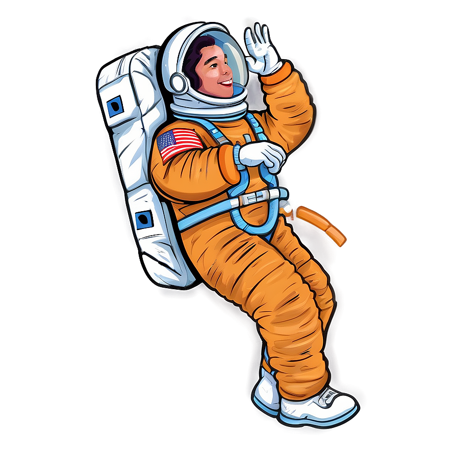 Astronaut Experiencing Gravity Png Cin76 PNG