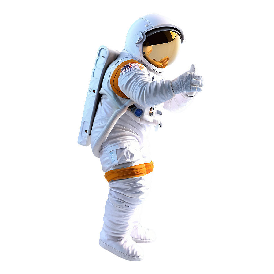 Astronaut In Space Png 05032024 PNG