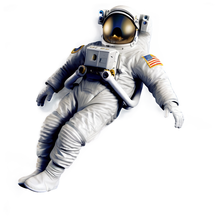 Astronaut In Zero Gravity Png Oqv41 PNG