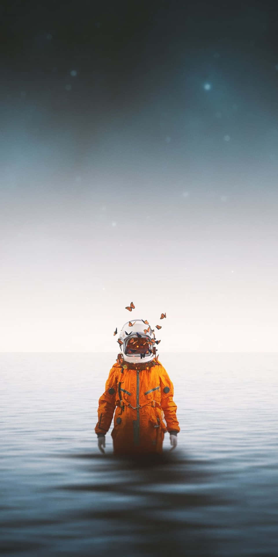 Astronaut Iphone 1080 X 2160 Wallpaper