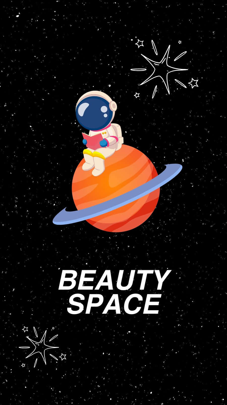 Astronaut_on_ Planet_ Illustration Wallpaper