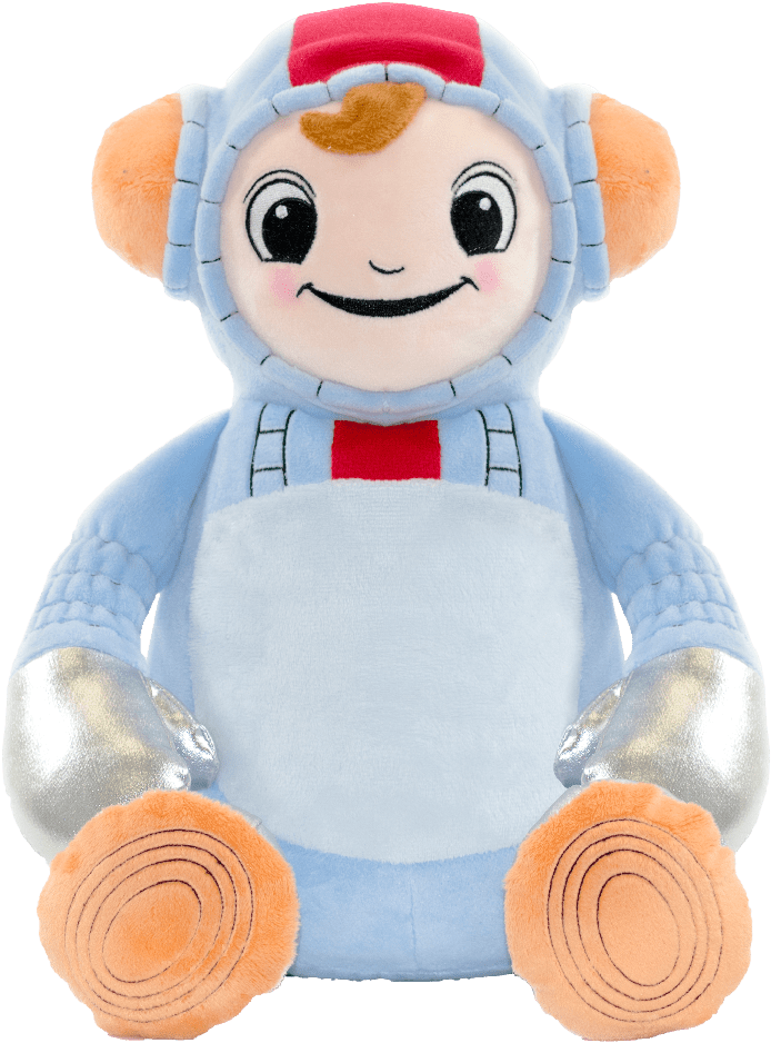 Astronaut Plush Toy Smile PNG