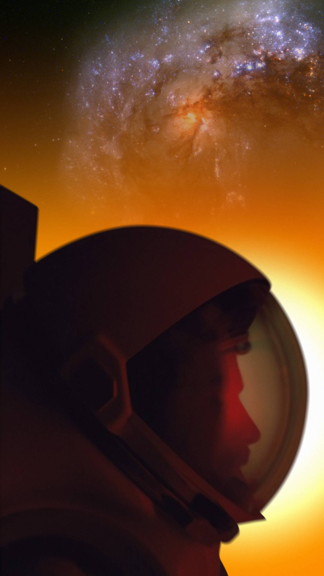 Astronaut Silhouette Photography Wallpaper