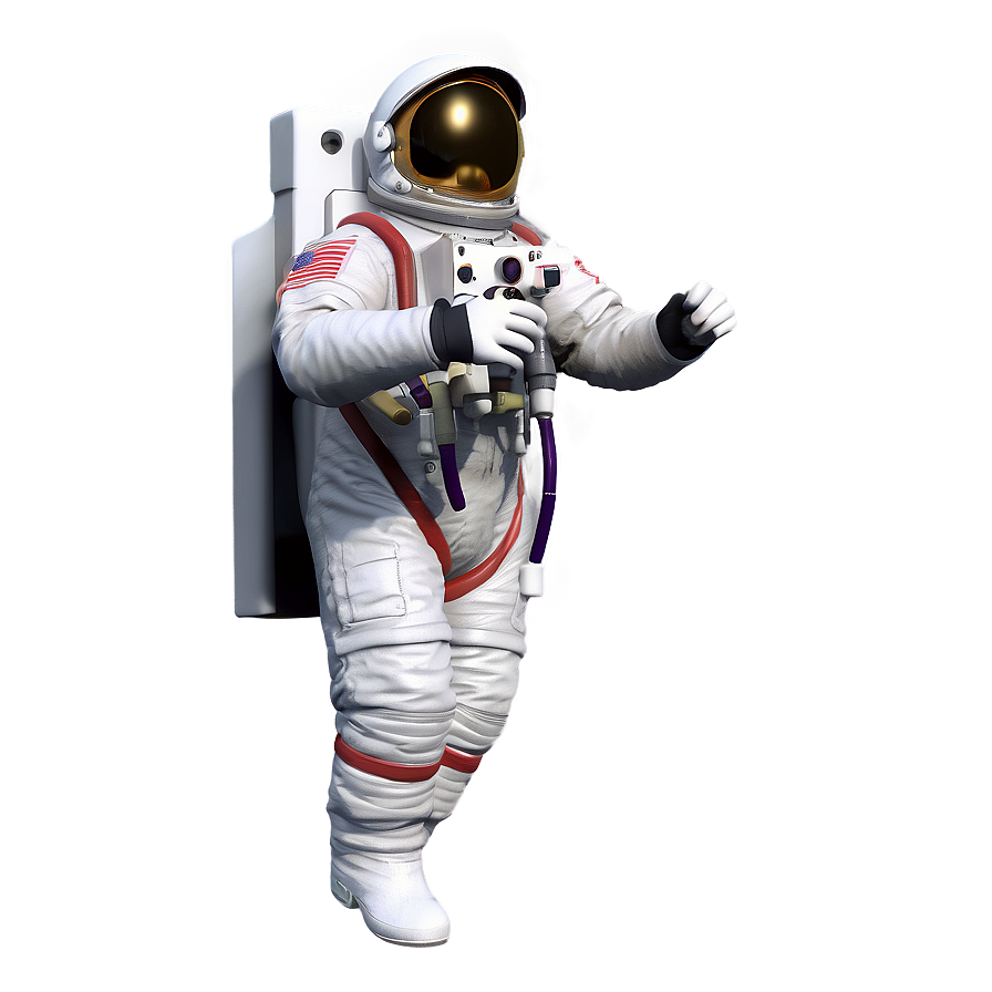 Astronaut With Jetpack Png 05212024 PNG
