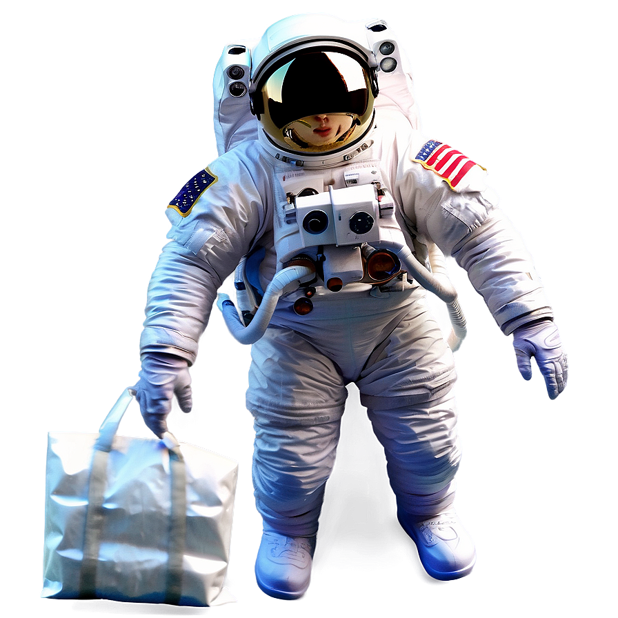 Download Astronaut With Space Food Png 58 | Wallpapers.com