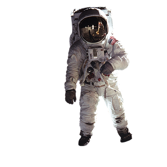 Astronautin Space Suit PNG