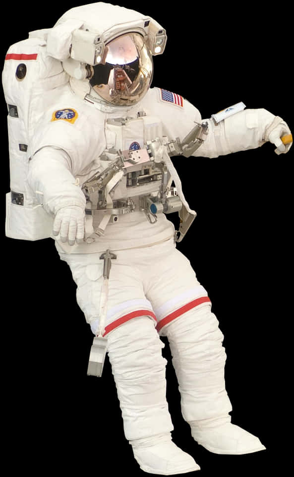 Astronautin Space Suit PNG