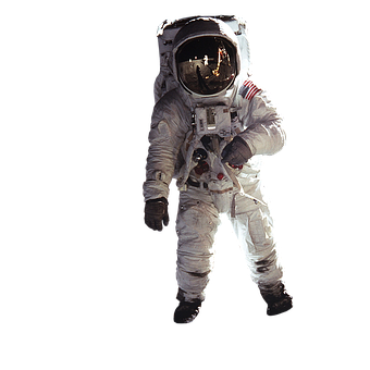 Astronautin Spacewalk PNG