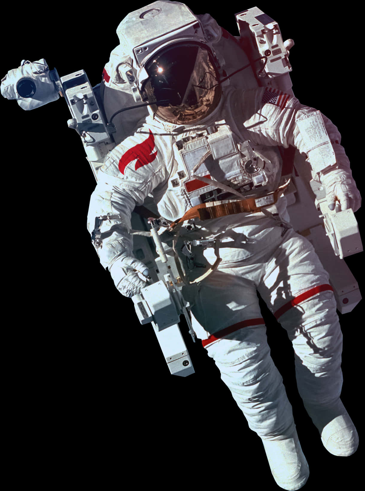 Astronautin Spacewalk PNG