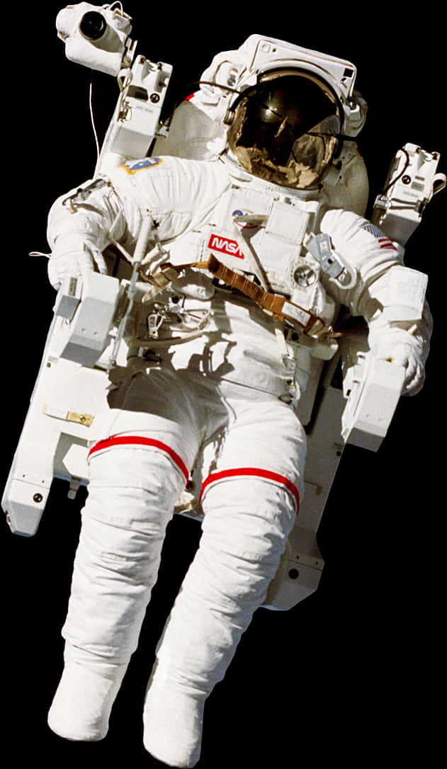 Astronautin Spacewalk PNG