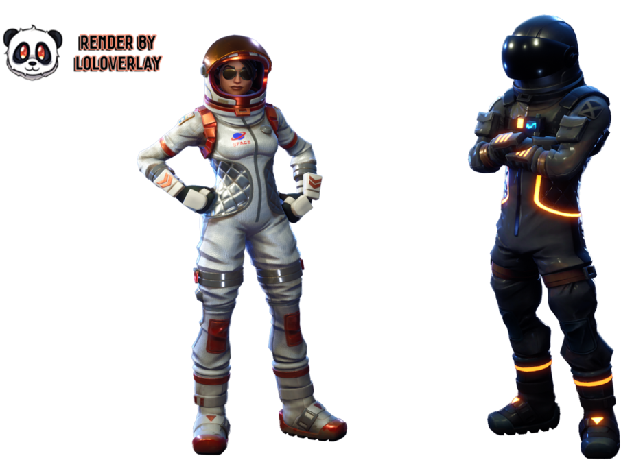 Astronauts_ Rendered_by_ Loloverlay PNG