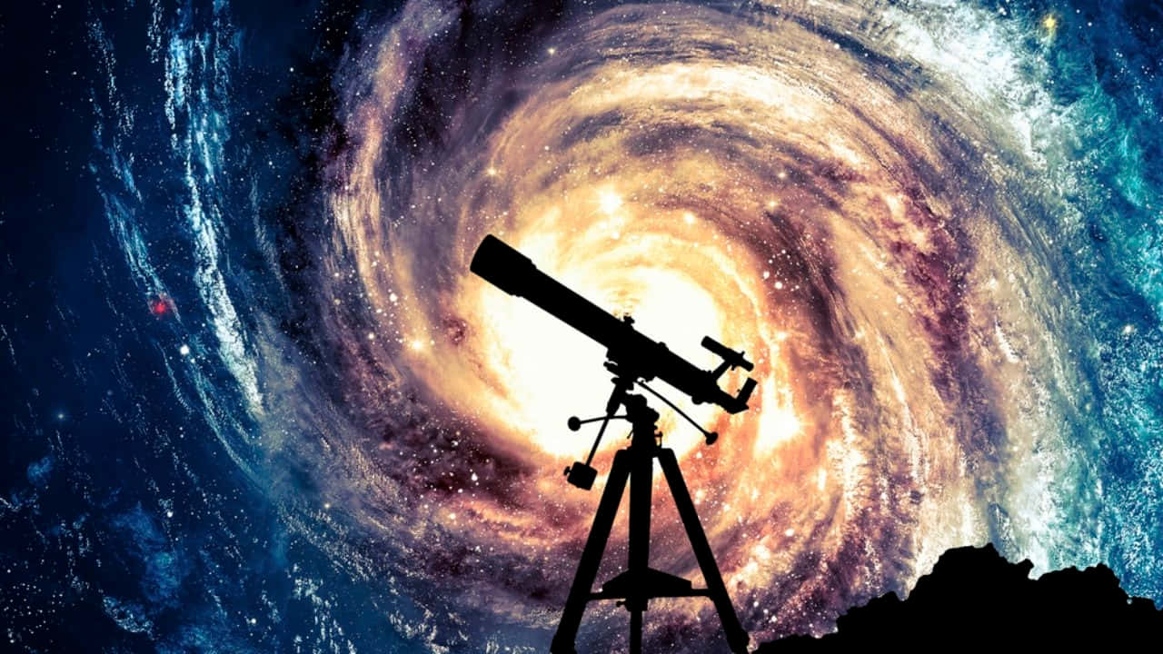 Imágenesde Astronomía De La Vía Láctea En Espiral Azul.