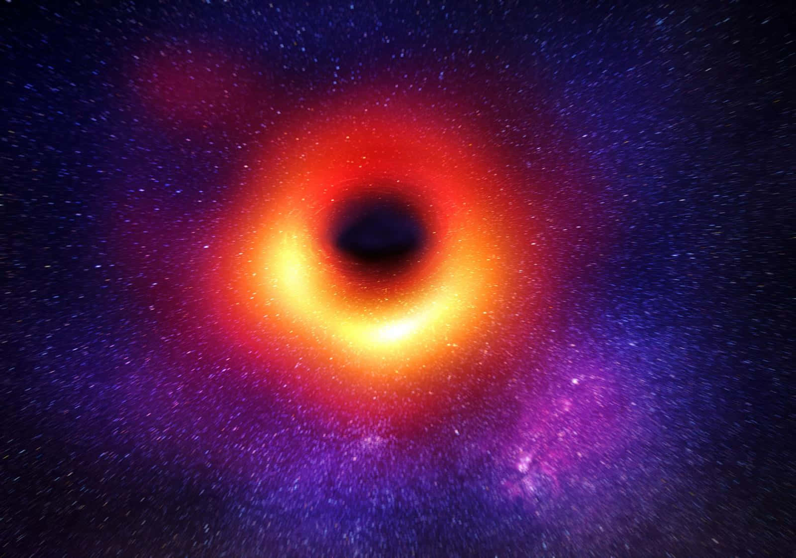 Download Red Blackhole Astronomy Picture | Wallpapers.com