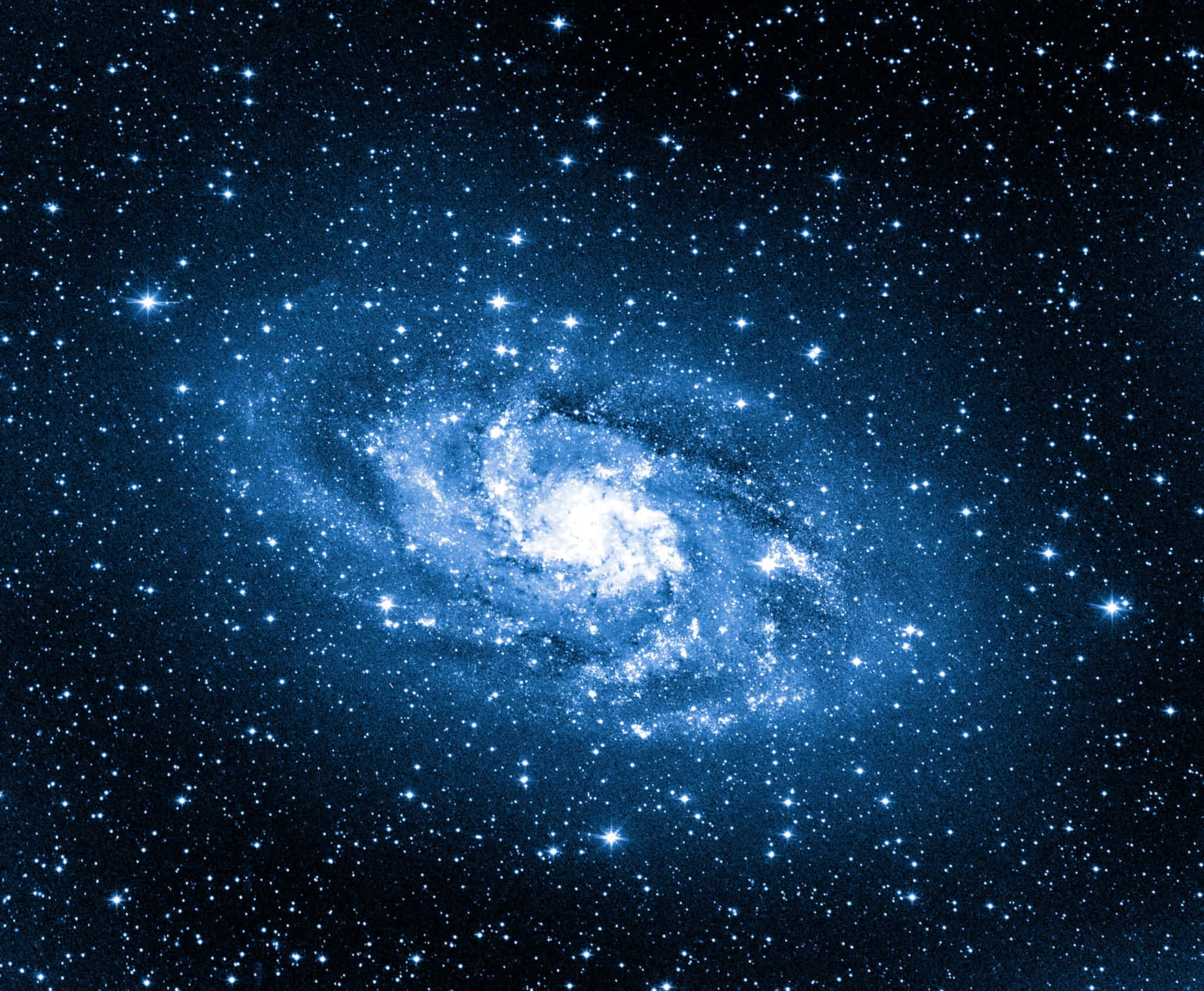 Imagende La Vía Láctea Azul De Astronomía.