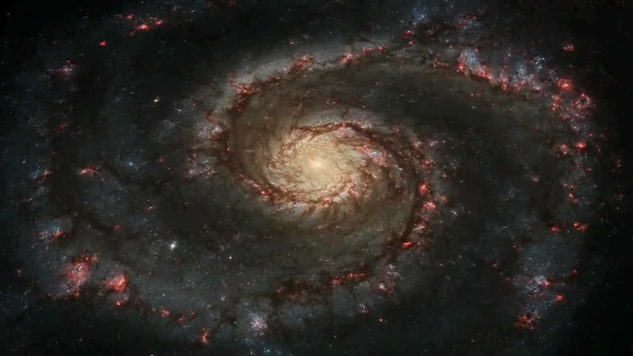 Imagende La Vía Láctea Roja En Astronomía