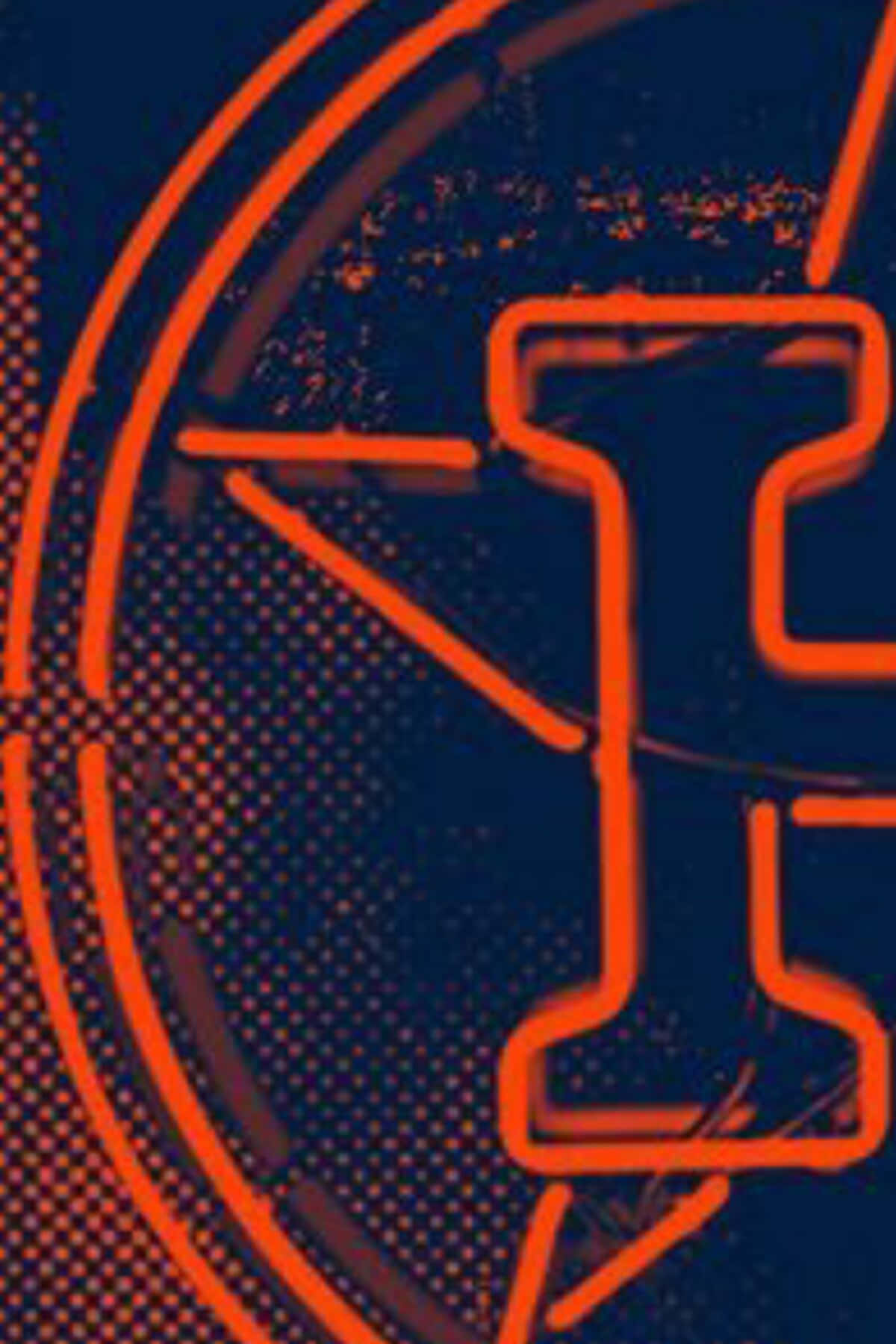 Houston Astros Logo on a Light Blue Background