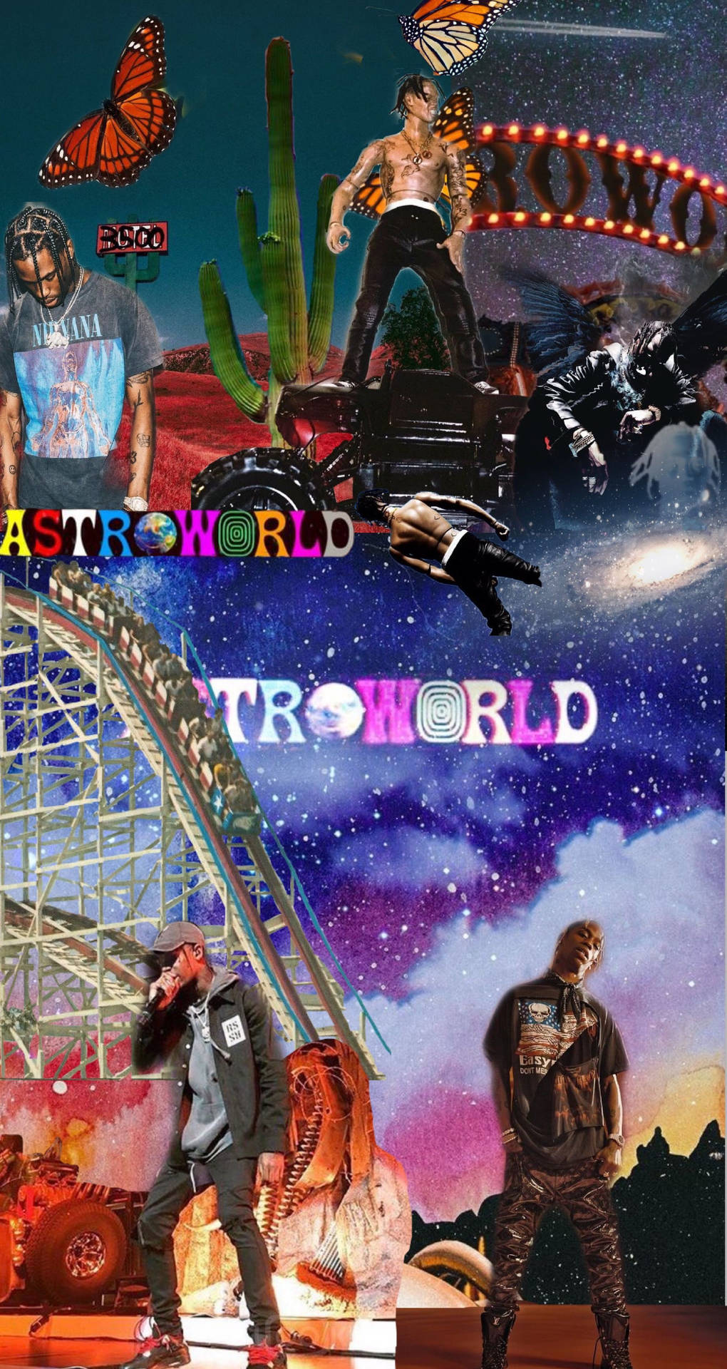 Astroworldiphone Fotos Travis Scott Hechas Por Fanáticos. Fondo de pantalla