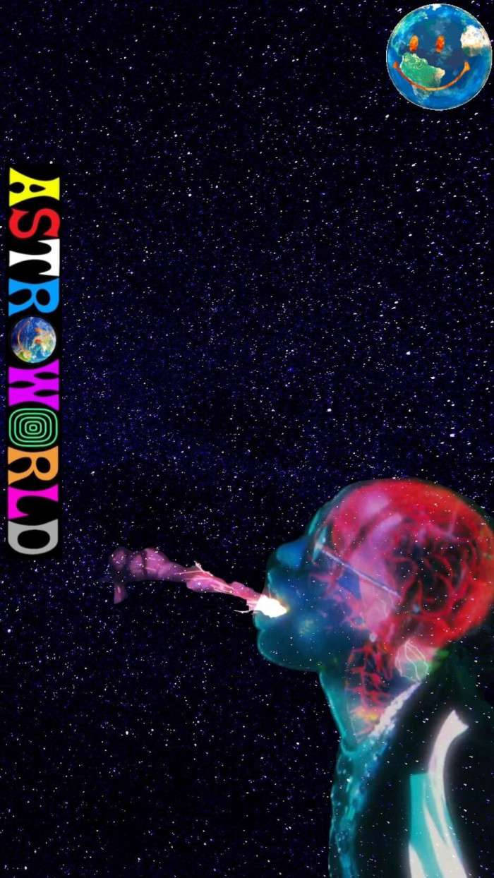 Stay Stylish With An Astroworld Iphone Wallpaper
