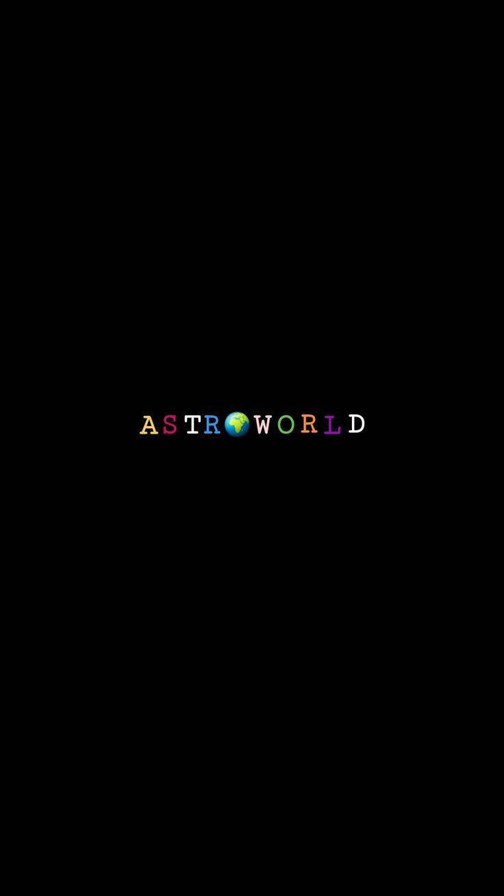 Astroworldiphone Liten Logotyp Wallpaper