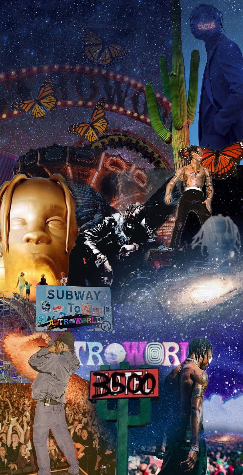 Download Fly away to the iconic Astroworld  Wallpaperscom