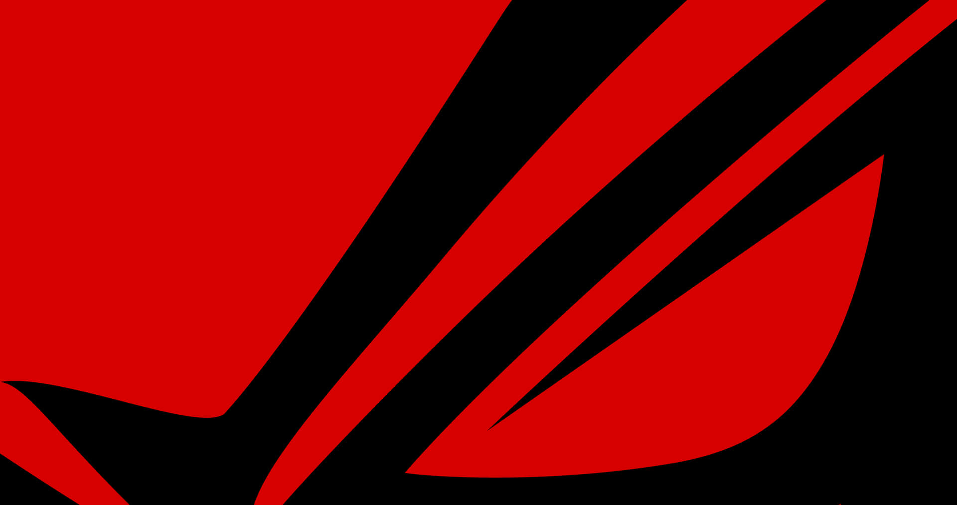 A Red And Black Logo With A Black Arrow