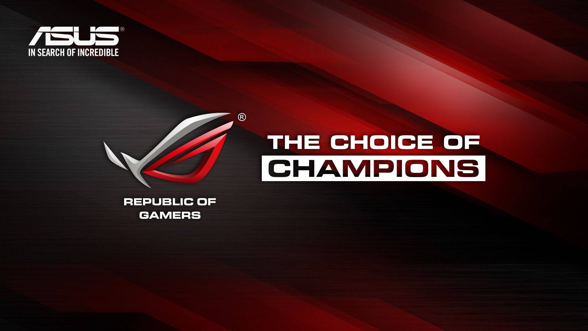 High Performance ROG Gaming Computer by Asus Wallpaper