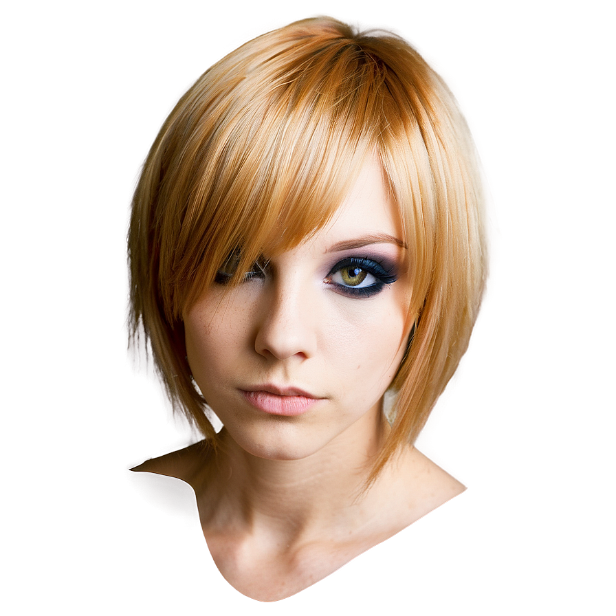 Asymmetrical Emo Haircut Png Tqv46 PNG