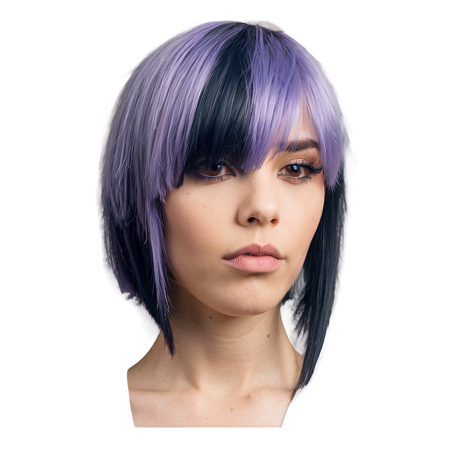 Download Asymmetrical Emo Haircut Png Wga34 2041