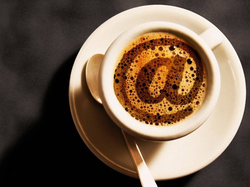 At Symbol Coffee Espresso Wallpaper